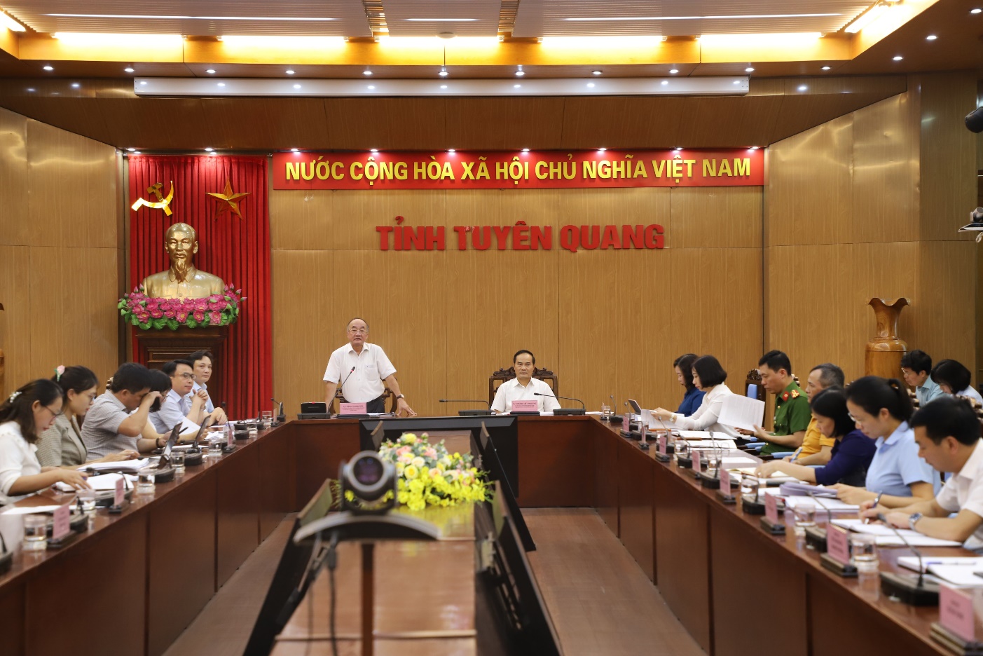 Bộ Tư pháp kiểm tra, khảo sát công tác theo dõi tình hình thi hành pháp luật và cắt giảm chi phí tuân thủ pháp luật tại tỉnh Tuyên Quang