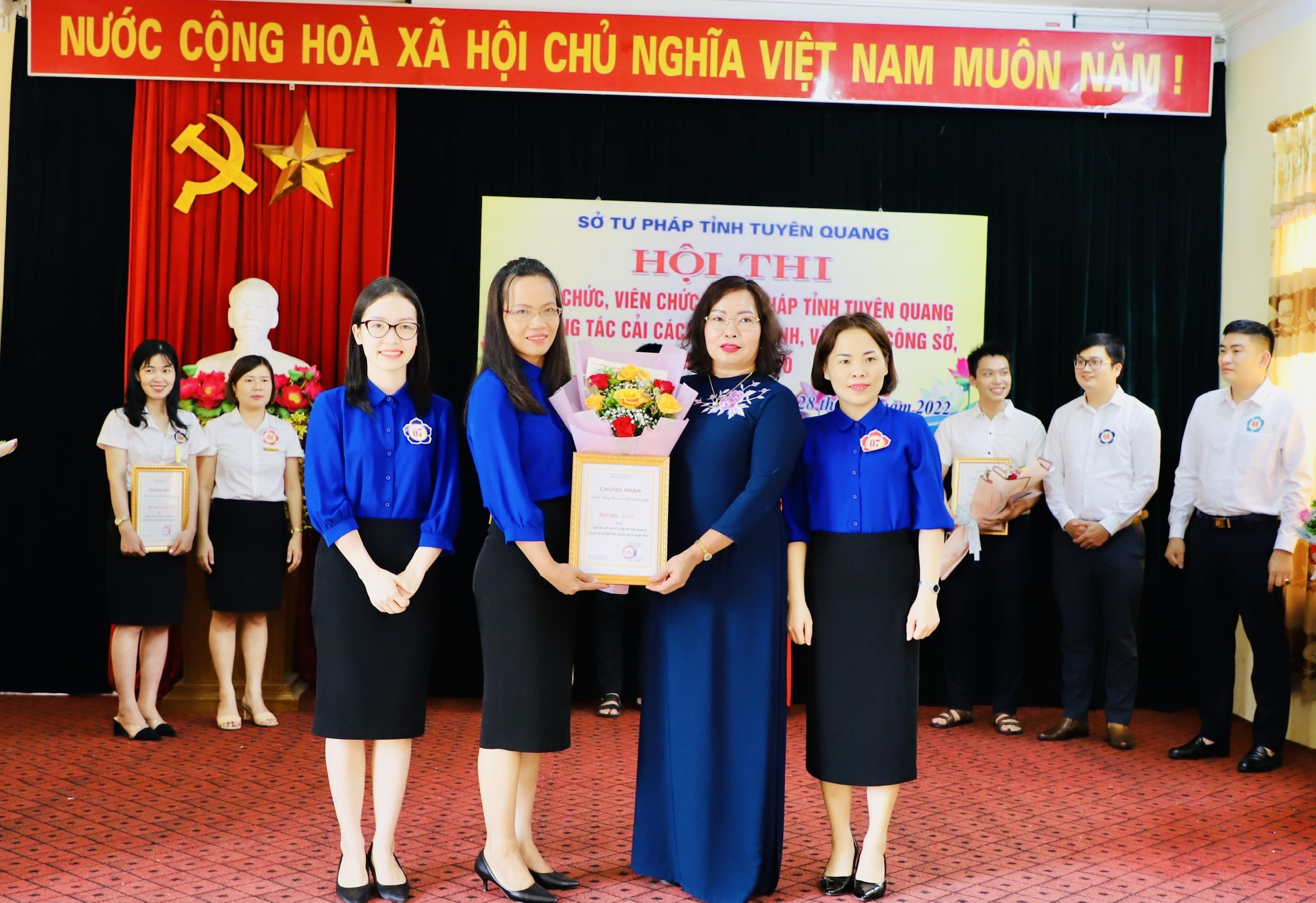 Sở Tư pháp tỉnh Tuyên Quang tổ chức Hội thi 